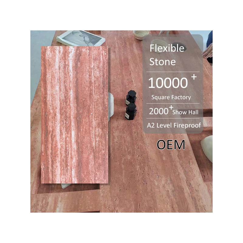 Linear Travertine - Flexible Stone Cladding Solution